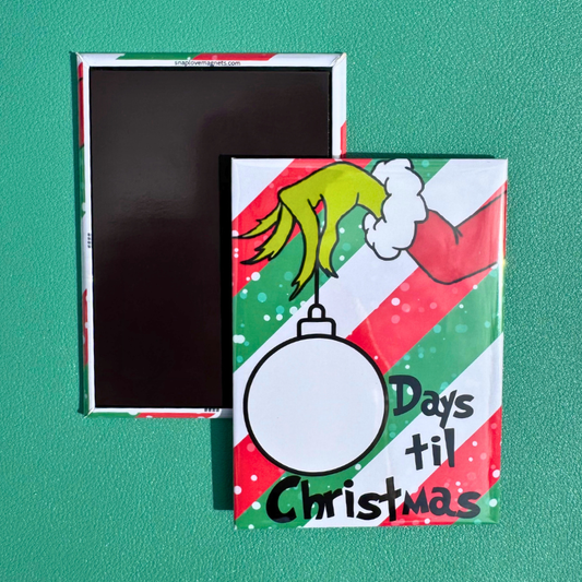 Dry Erase Countdown to Christmas Magnet