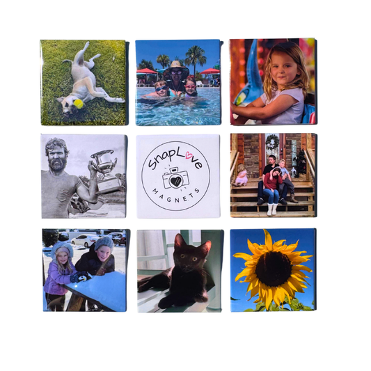 Custom Photo Magnets - 2" Square
